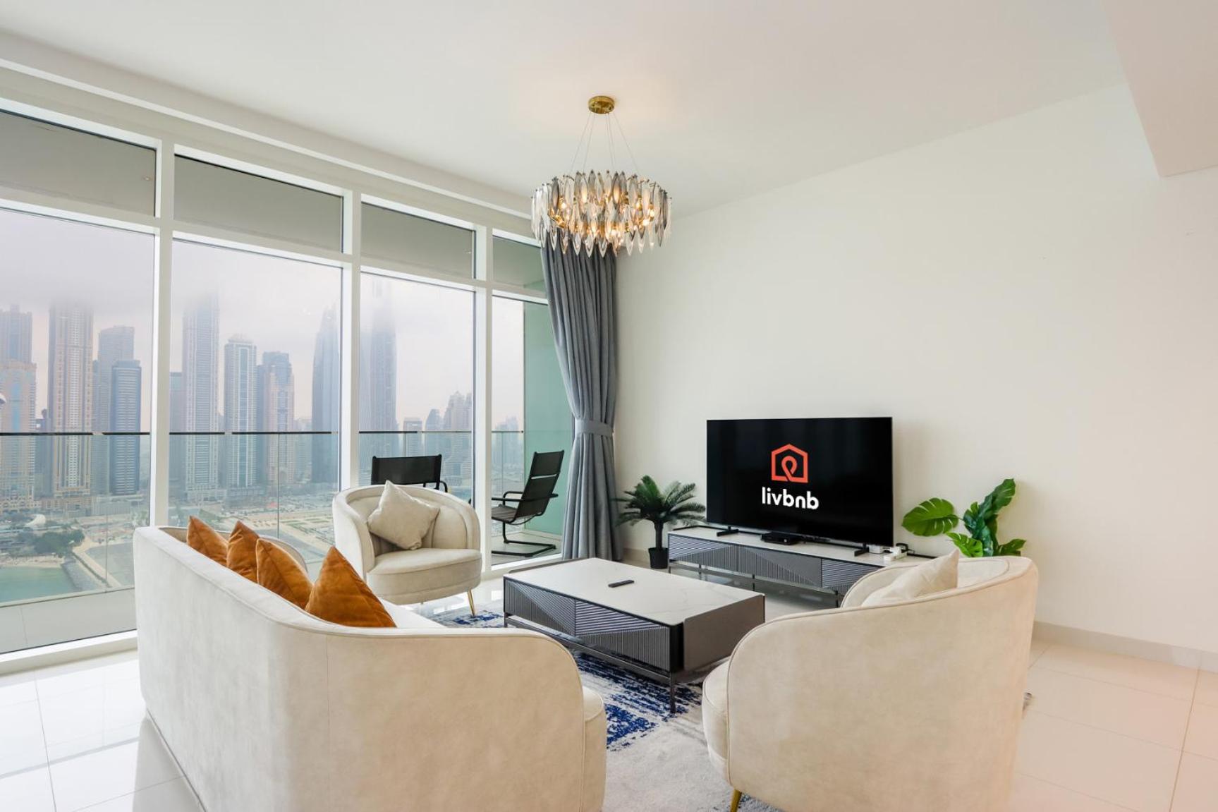 Livbnb-3br Maid's With Marina And Skyline Views Apartment