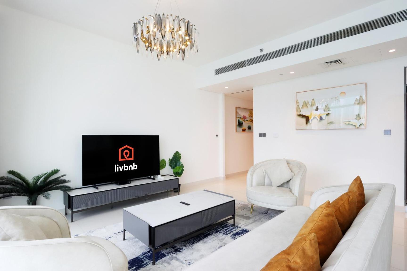 Apartment Livbnb-3br Maid's With Marina And Skyline Views